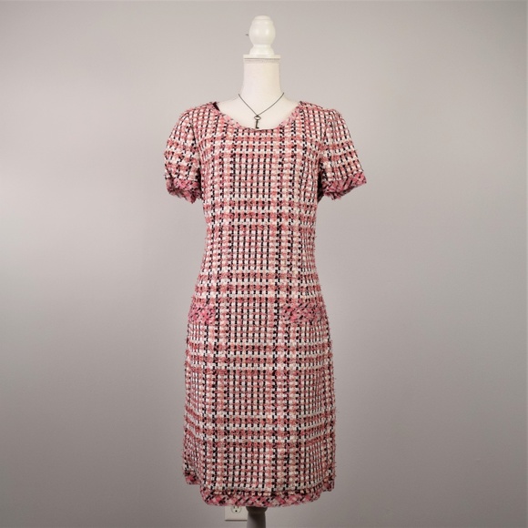 Oscar de la Renta Dresses & Skirts - Oscar de la Renta Runway Check Tweed Dress